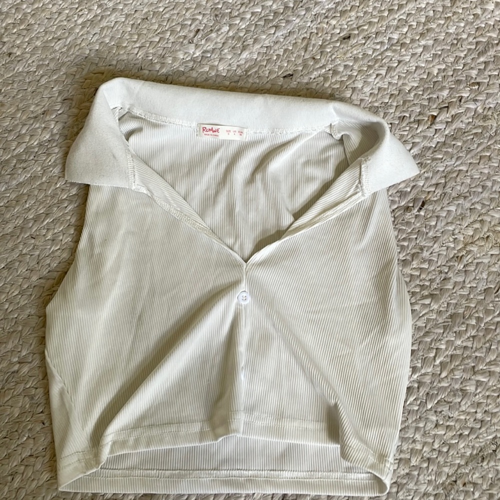 Cute Tennis Crop Top
